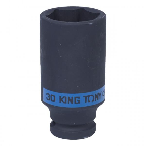 Головка торцевая ударная глубокая шестигранная 1/2", 30 мм KING TONY 443530M