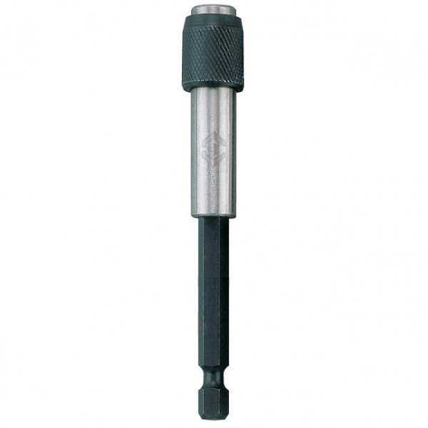 Держатель вставок (бит) 1/4", 75 мм, с фиксатором, для шуруповерта KING TONY 752-75