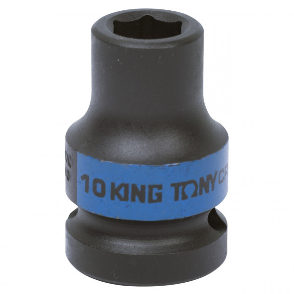 Головка торцевая ударная шестигранная 1/2", 10 мм KING TONY 453510M