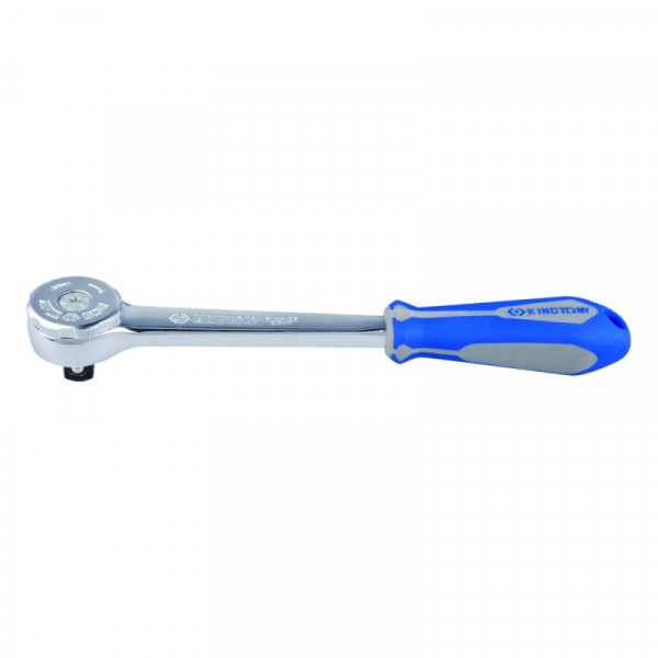 Трещотка 3/8", 200 мм, 72 зубца, дисковый механизм KING TONY 3755-08G