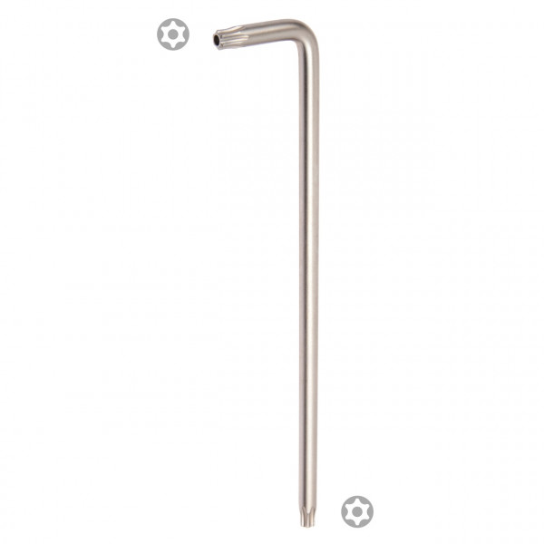 Ключ Г-образный Torx, Т15H, 20,0 х 103,0 мм, с отверстием KING TONY 112715R