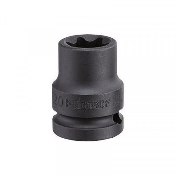Головка торцевая ударная TORX Е-стандарт 3/4", E24, L = 56 мм KING TONY 657524M