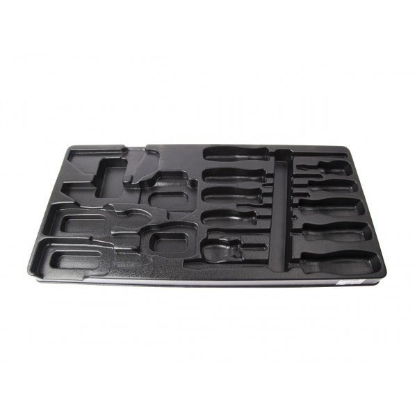 Ложемент для набора отверток 9-90129CR, PVC KING TONY 84702420B