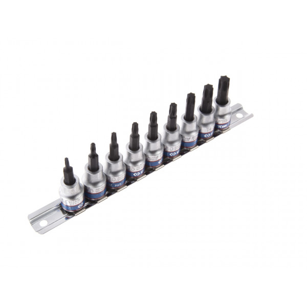Набор торцевых насадок 3/8", Torx, Т10-Т50 мм, L = 50 мм, 9 предметов KING TONY 3109PR8