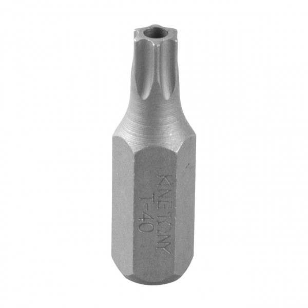 Вставка (бита) торцевая 10 мм, Torx, Т40, L = 36 мм, с отверстием KING TONY 163640U