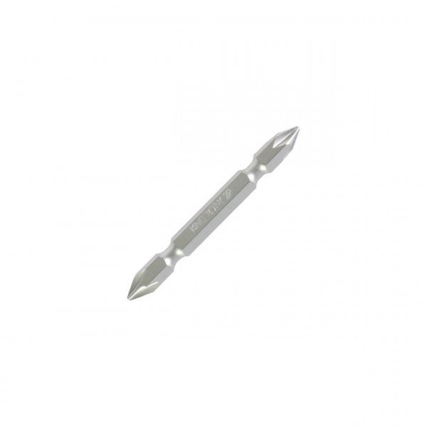 Вставка (бита) торцевая 1/4", Phillips, PH2, L = 45 мм, двухсторонняя, для шуруповерта KING TONY 134502P