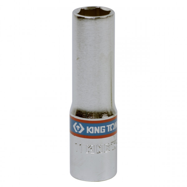 Головка торцевая глубокая шестигранная 3/8", 11 мм KING TONY 323511M